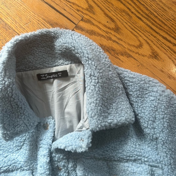 Cropped Teddy Jacket - Picture 4 of 5